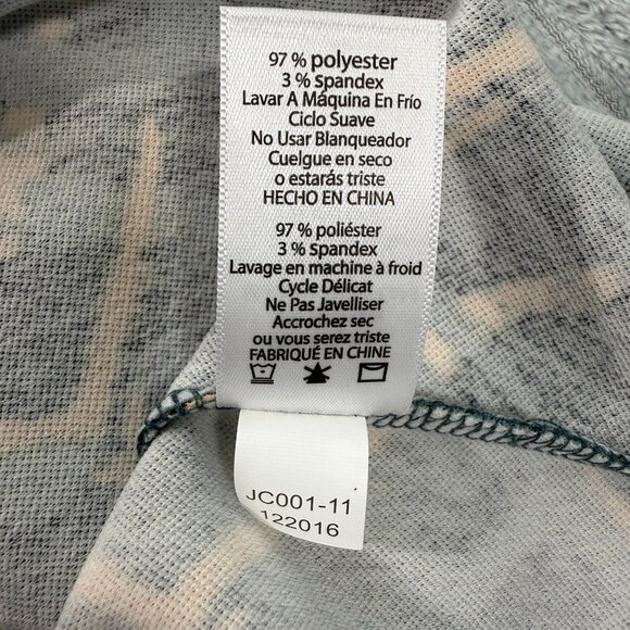 LuLaRoe Skirt Womens L Green Yellow Cassie Straight Midi Geometric Stretch NWT - Picture 7 of 9